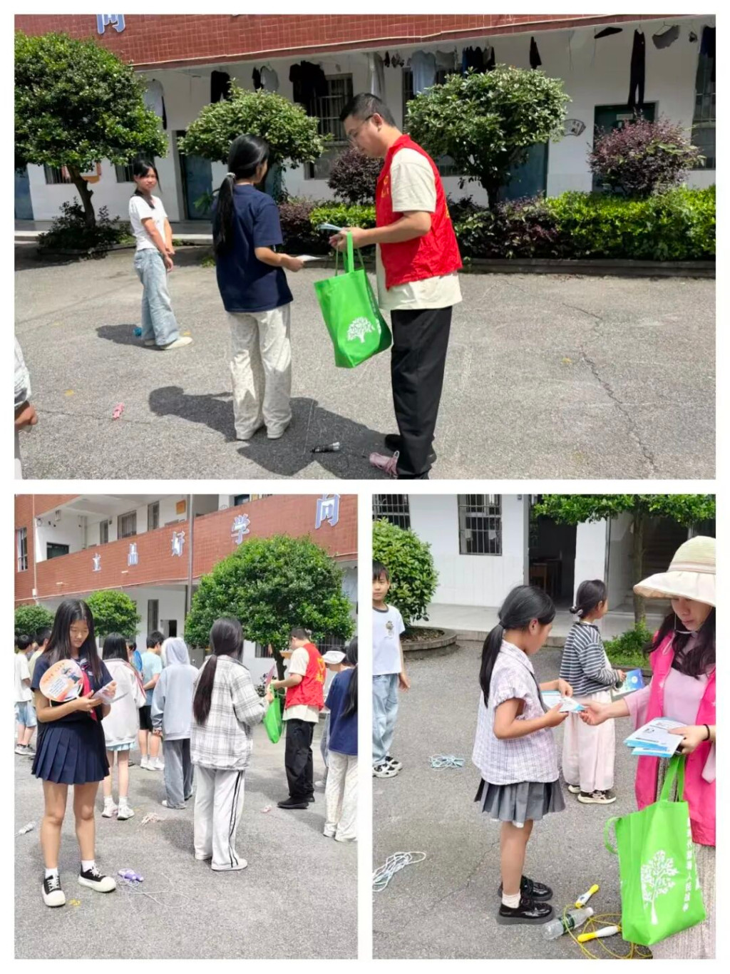 法治护航成长 安全守护青春 ——龙潭镇开展多维度校园安全宣传教育活动