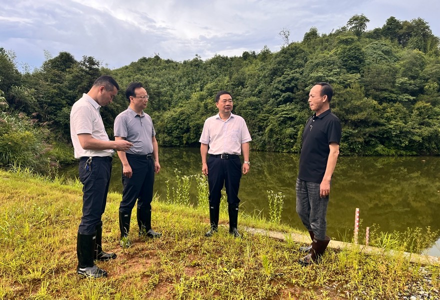 县委书记李鹏程赴皇图岭督导防汛工作 强调压实防汛责任筑牢安全防线