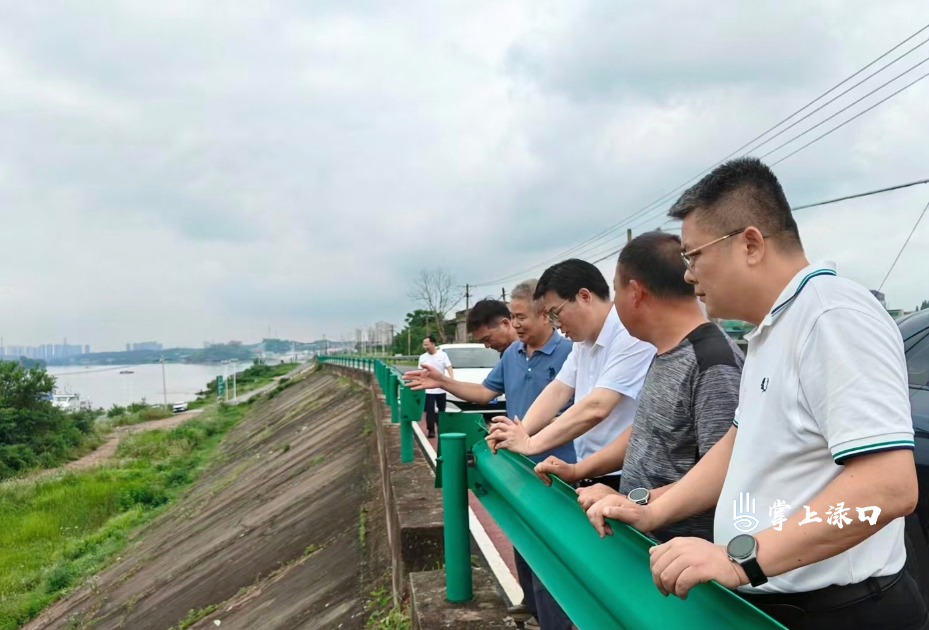 陈交云到伏波街道调研防汛备汛工作