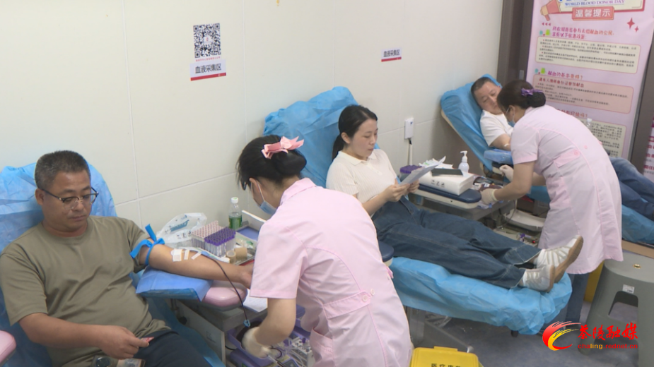 茶陵县开展世界献血者日公益活动     热血传递城市温暖