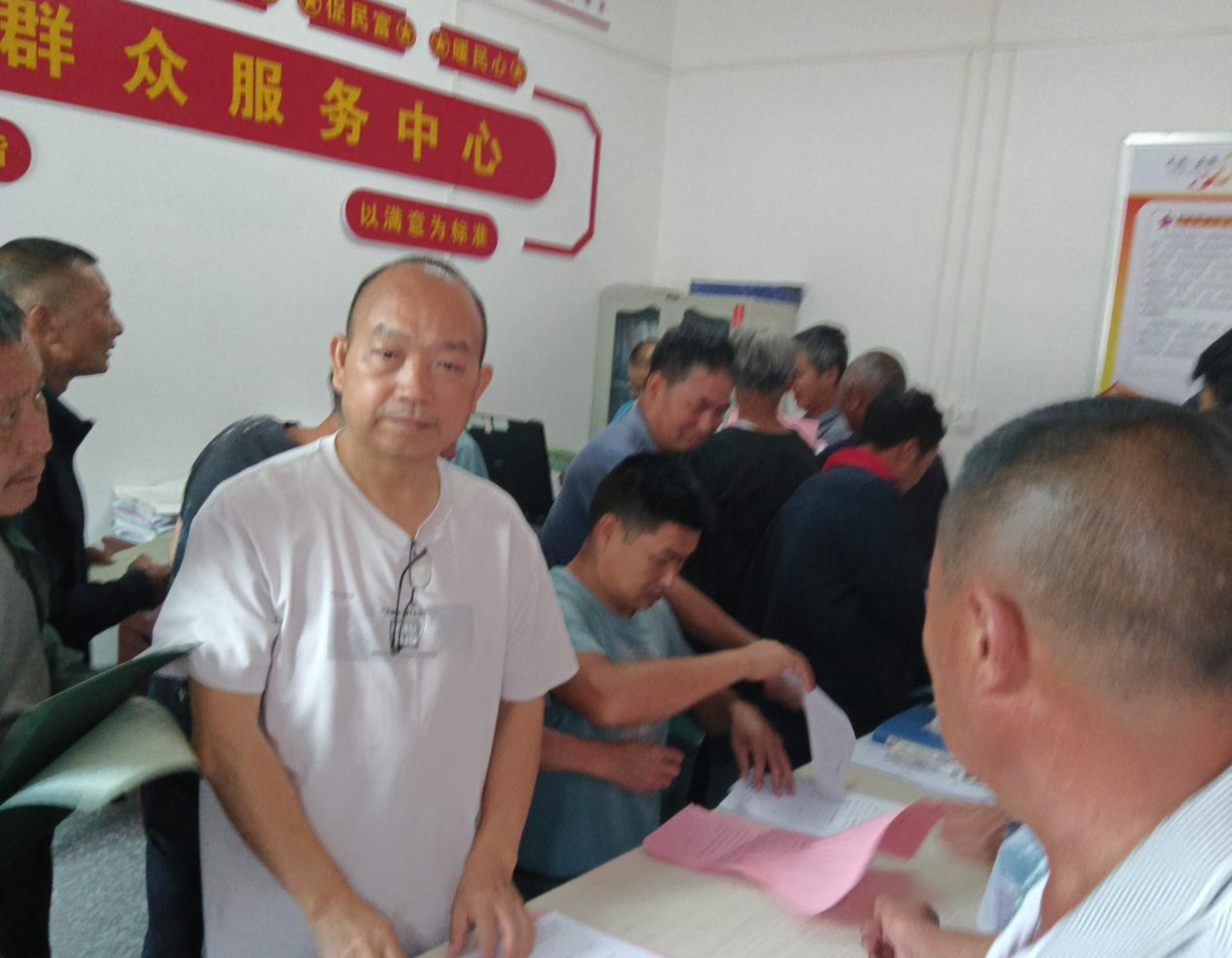 沔渡镇：砍伐指标家门口办理 便民服务零距离