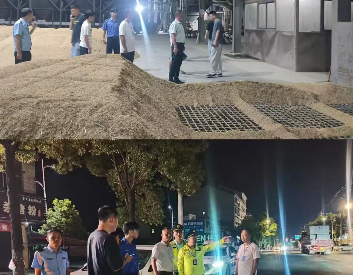 夜间巡查不停歇 守护攸县蓝天