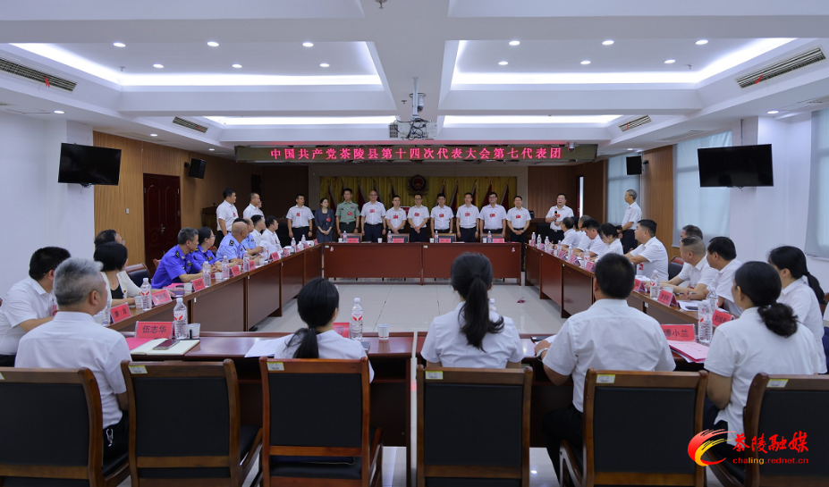 杨红兵带队看望慰问党代表