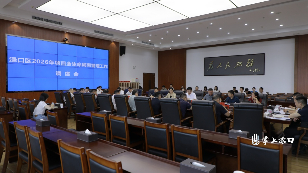 赖晓智主持召开渌口区2026年项目全生命周期管理工作调度会