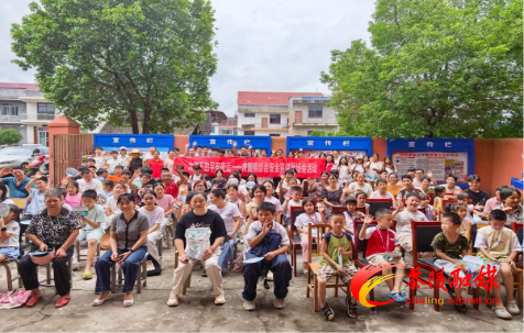 虎踞镇以屋场会织密全域安全宣传网