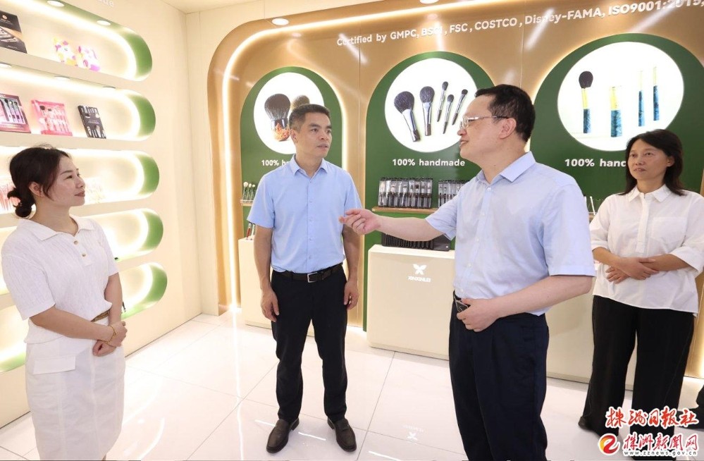王建球调研炎陵县经济社会发展情况