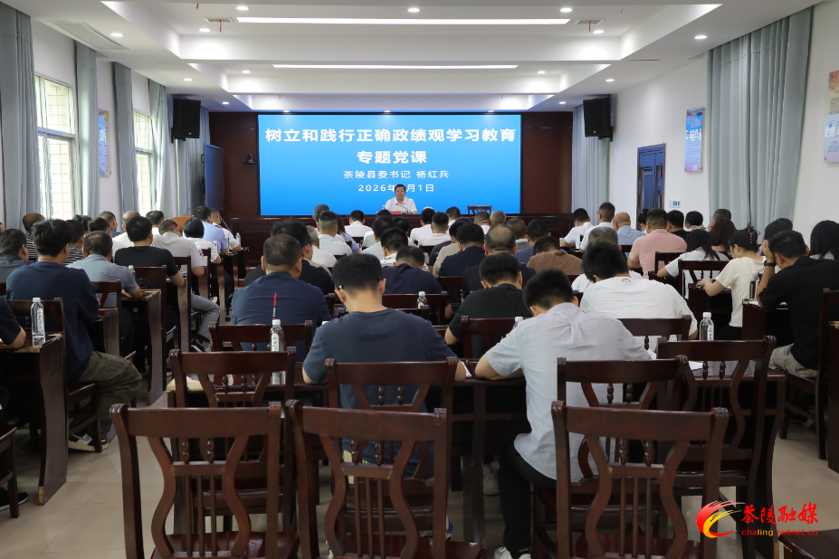 杨红兵到严塘镇调研并讲党课