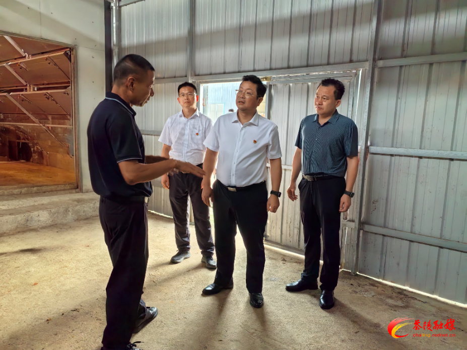 杨红兵到严塘镇调研并讲党课