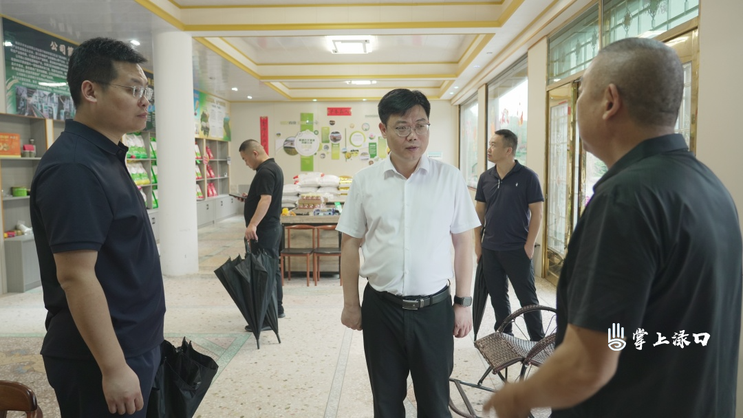 陈交云到龙潭镇调研
