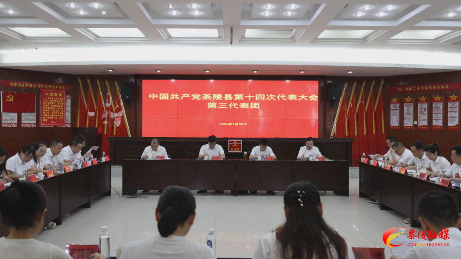 中国共产党茶陵县第十四次代表大会：各代表团完成各项分团讨论任务