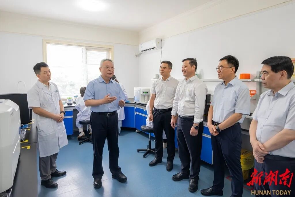 沈晓明在株洲市调研