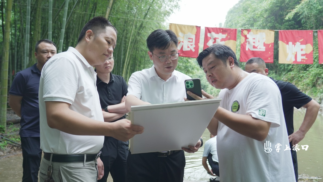 陈交云到龙潭镇调研