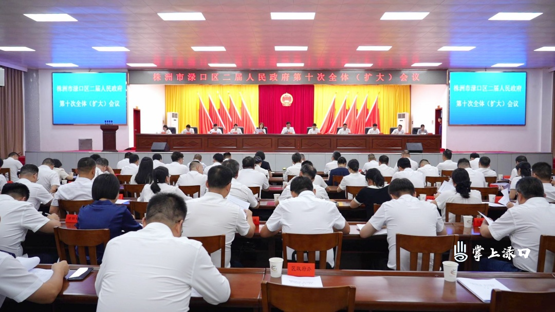 株洲市渌口区二届人民政府第十次全体(扩大)会议召开 陈交云出席并讲话