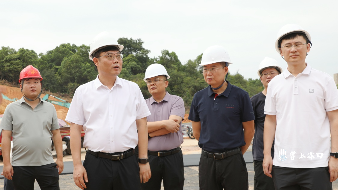 陈交云带队调研项目建设及安全生产工作