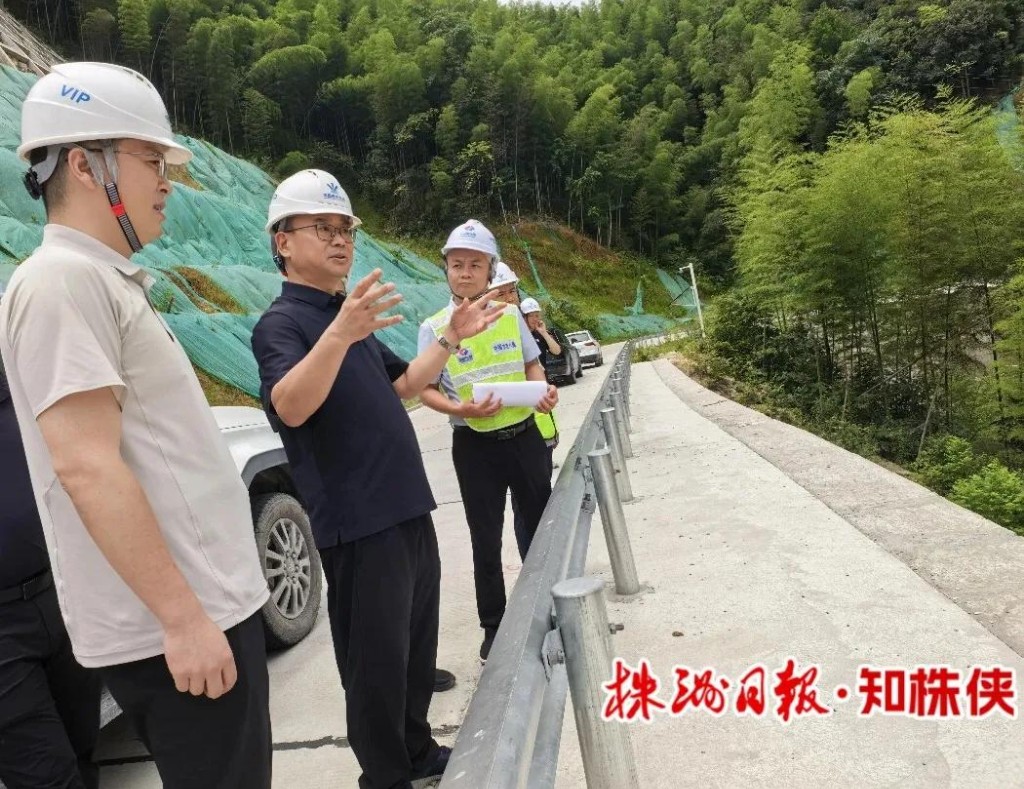 何恩广调研炎陵县经济社会发展情况