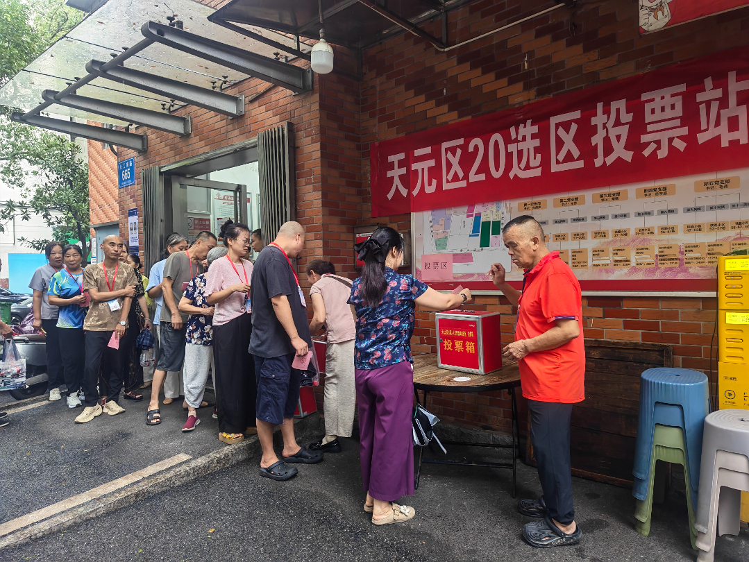 天元区新一届区、镇两级人大代表投票选举圆满完成