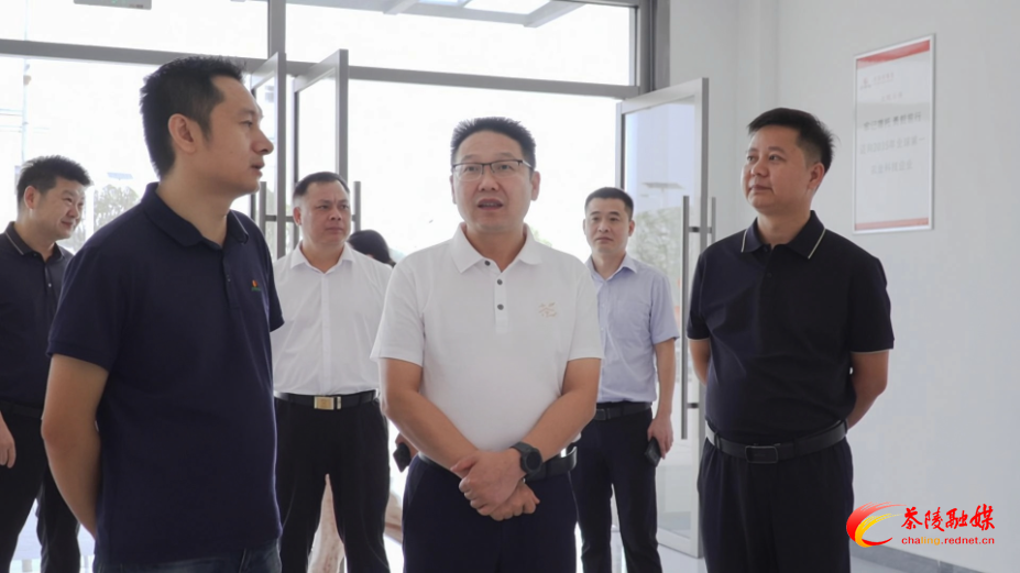 朱毅强带队走访调研重点企业 助企纾困解难