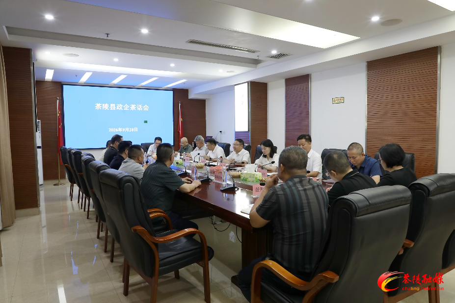 茶陵县政企茶话会（第一期）召开
