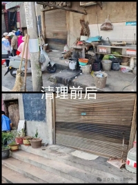 淦田社区环境整治行动：党建赋能焕新门户街巷 共建共治助力经济强镇