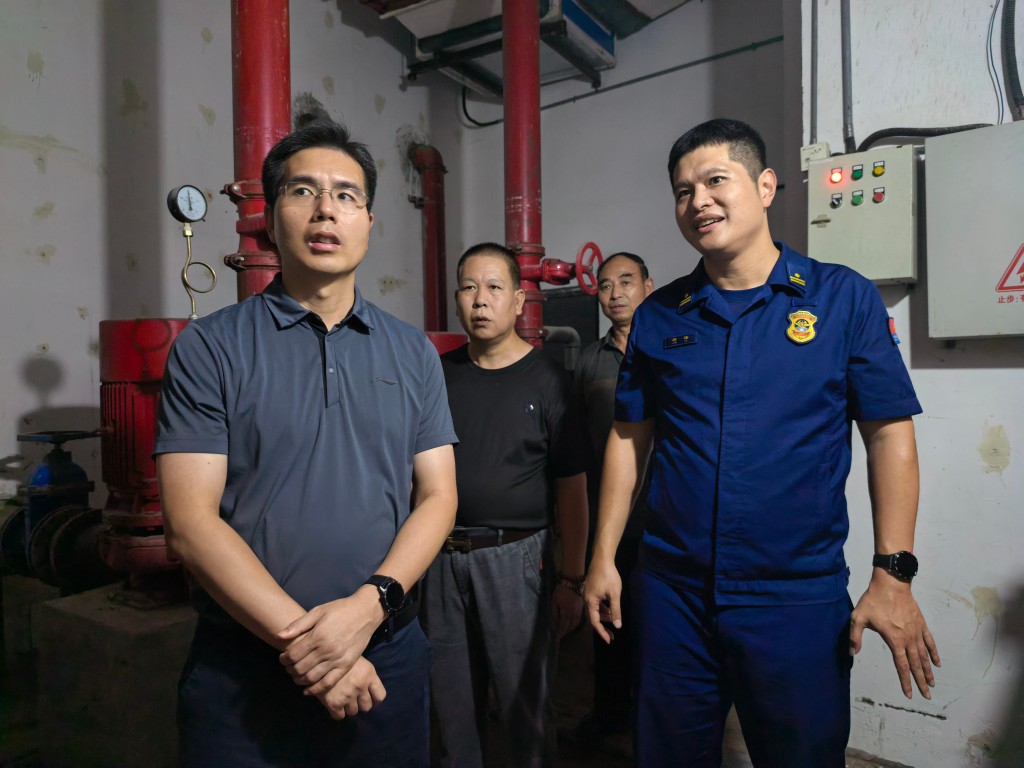 武挪强督导“中秋、国庆”两节安全生产工作 强调防风险、保安全、护稳定