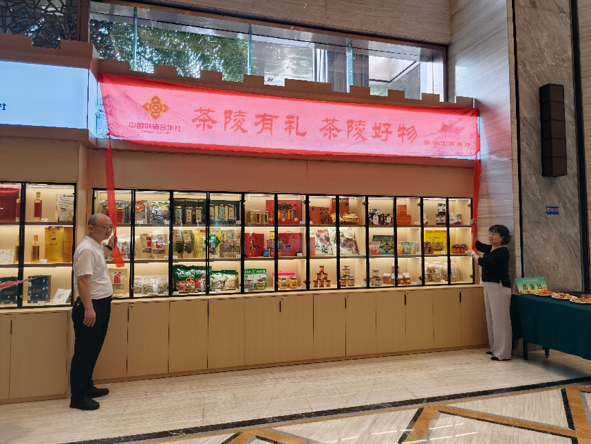 流动供销再添新阵地！ “茶陵有礼·茶陵好物”供销优供展厅落户天伦酒店