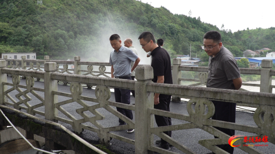 余霆到湖口镇督导调度青年电站防汛工作