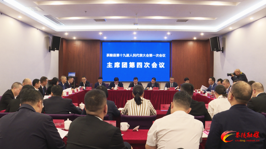 茶陵县第十九届人民代表大会第一次会议：召开主席团第四次会议