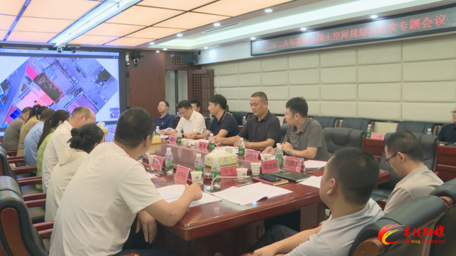 2026年茶陵县国土空间规划第4次专题会召开