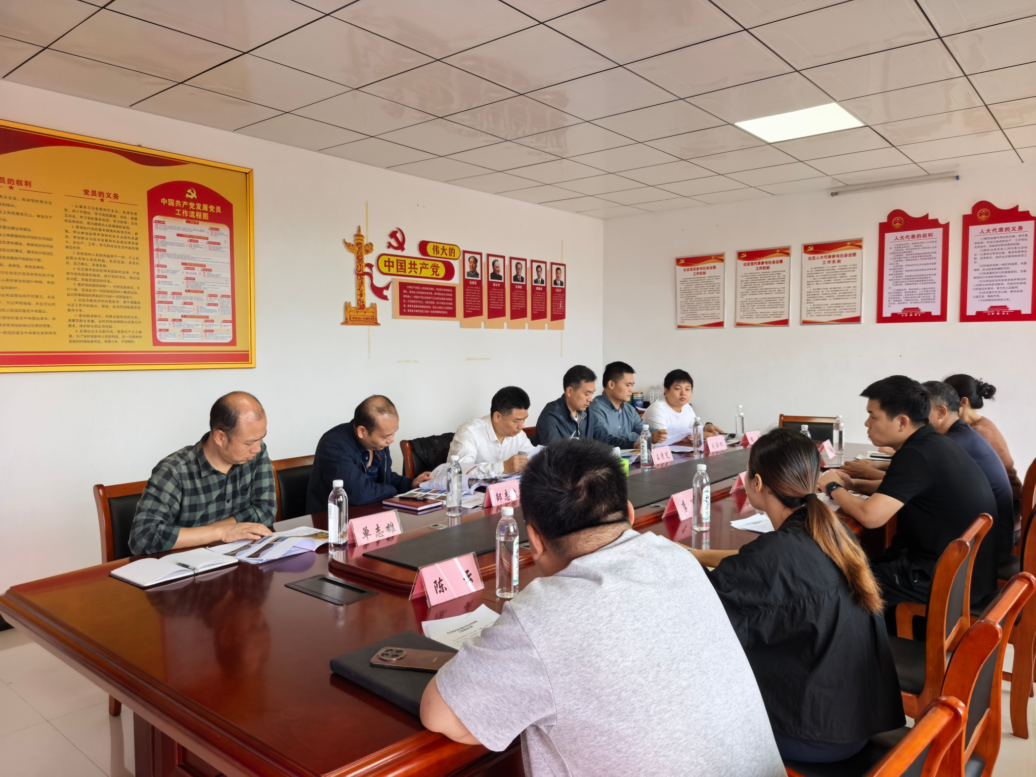 市供销社党组书记、理事会主任彭小中赴竹丰社区调研指导乡村振兴帮扶工作
