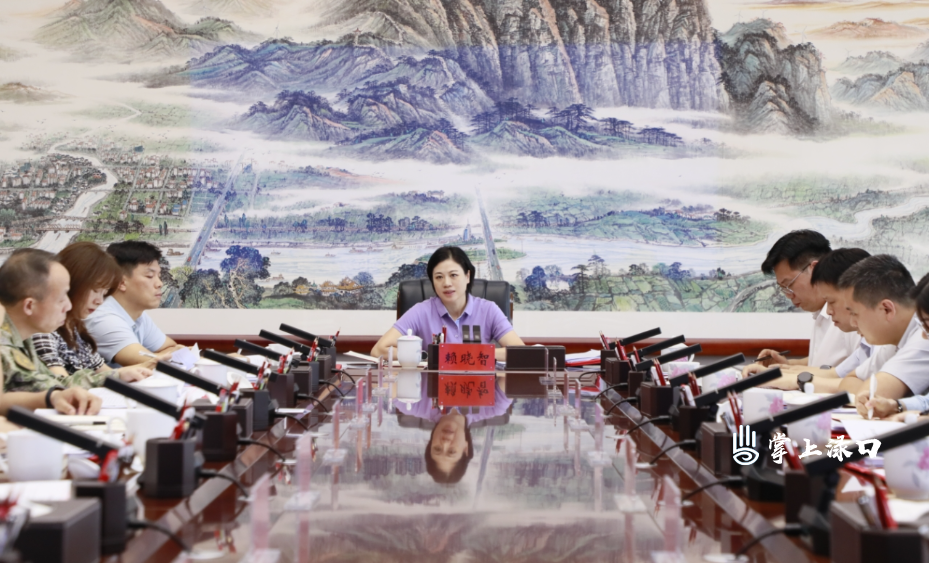 渌口区传达学习株洲市第十四次党代会精神