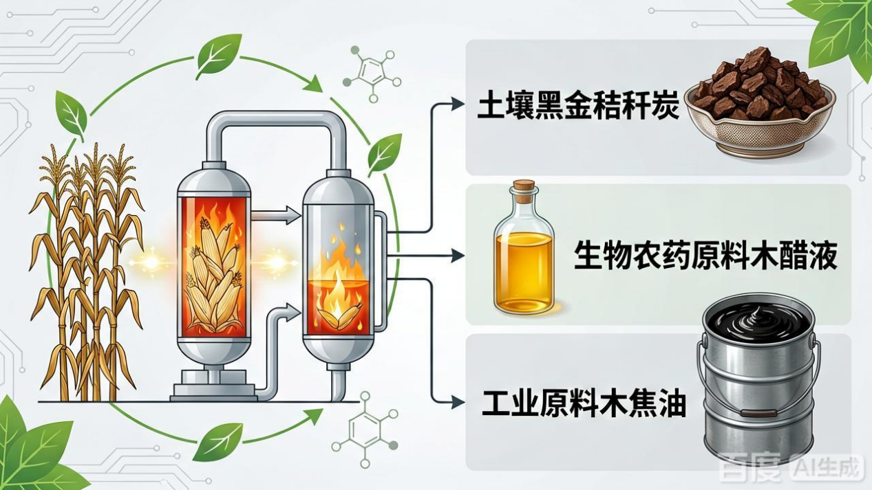生物质能怎么用？秸秆直燃、气化、炭化三条路线一次讲透